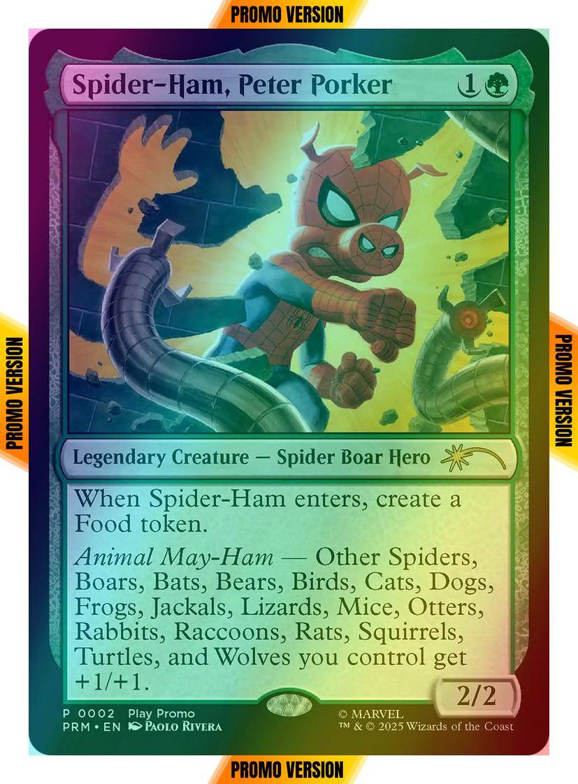 Spider-Ham, Peter Porker [2b] [Marvel's Spider-Man: Promos] [Foil]