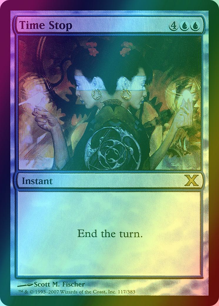 Time Stop [117] [Tenth Edition] [Foil]