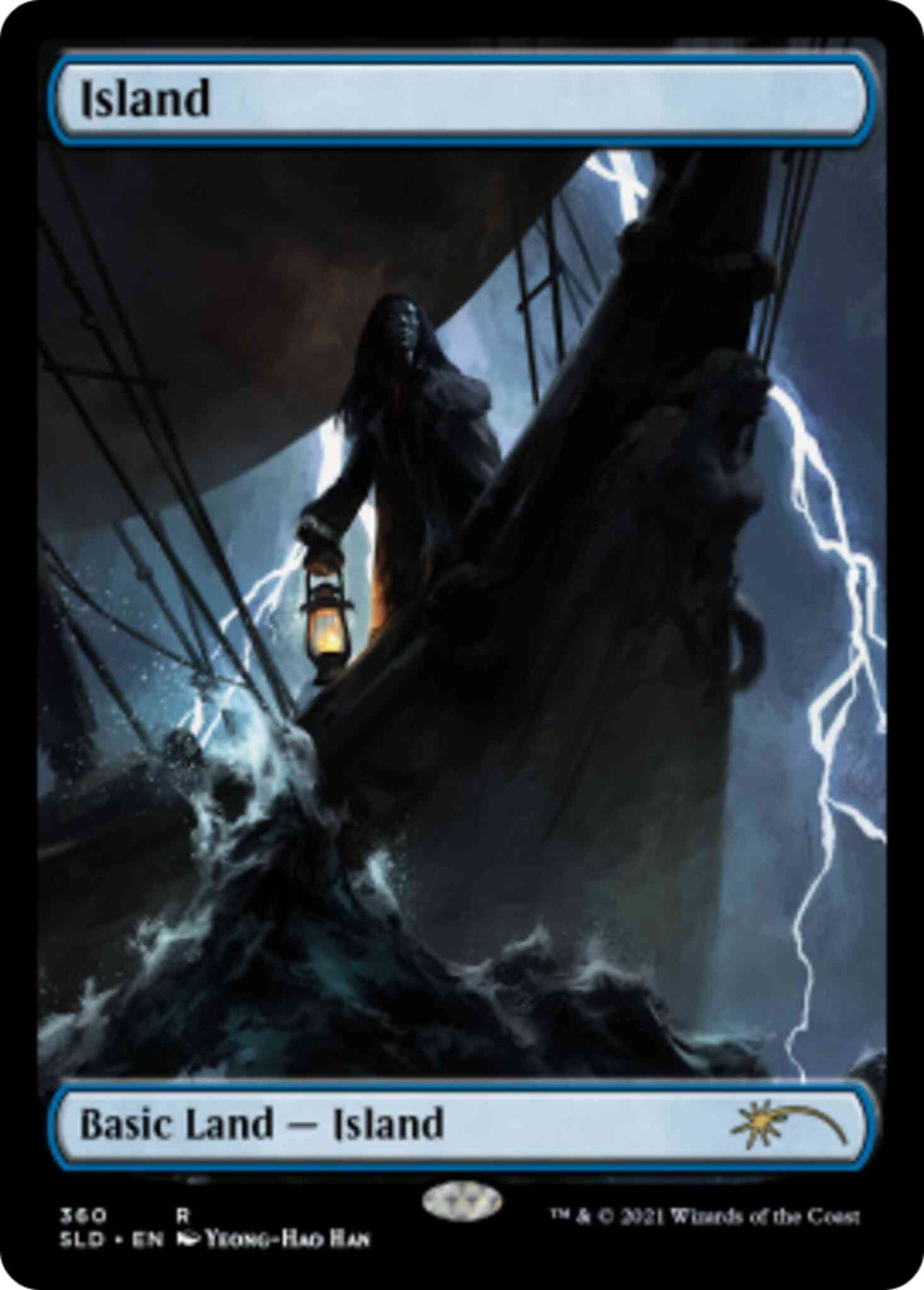 Island [0360] [Full Art] [Dracula] [Secret Lair Drop] [Non-Foil]