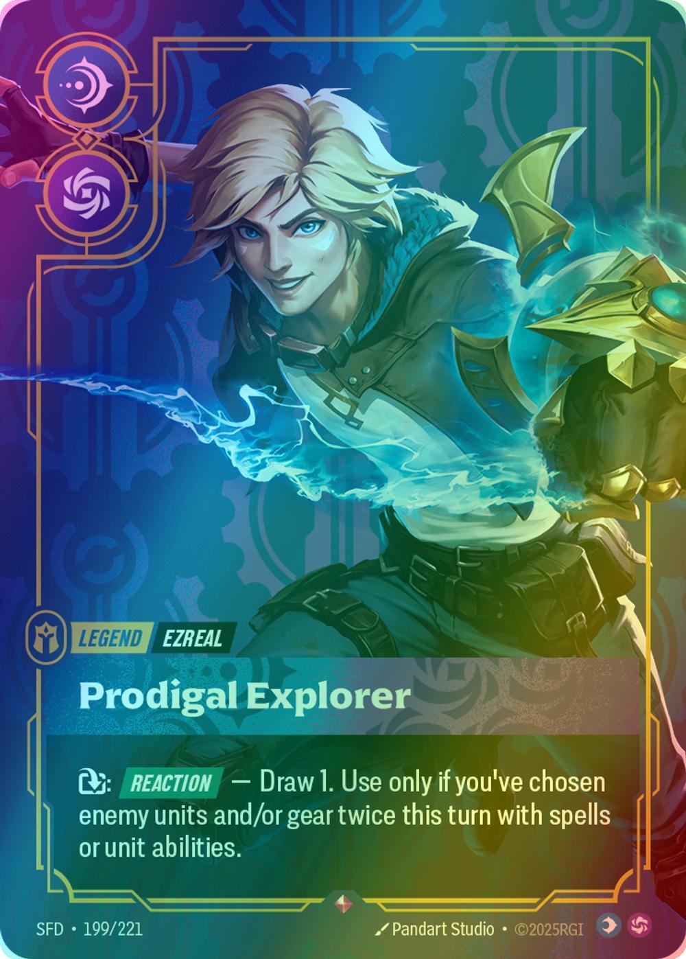 Prodigal Explorer (Ezreal) - 199/221 [Spiritforged] [Foil]