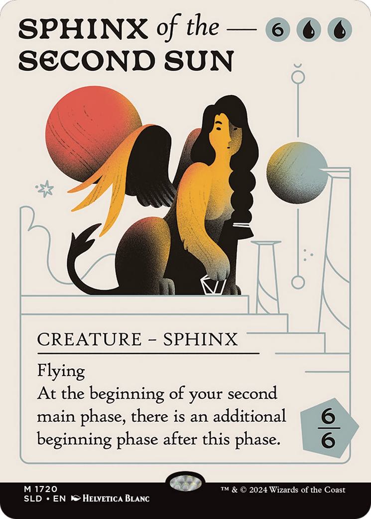 Sphinx of the Second Sun [1720] [Borderless] [Astral Sorceries] [Secret Lair Drop] [Non-Foil]
