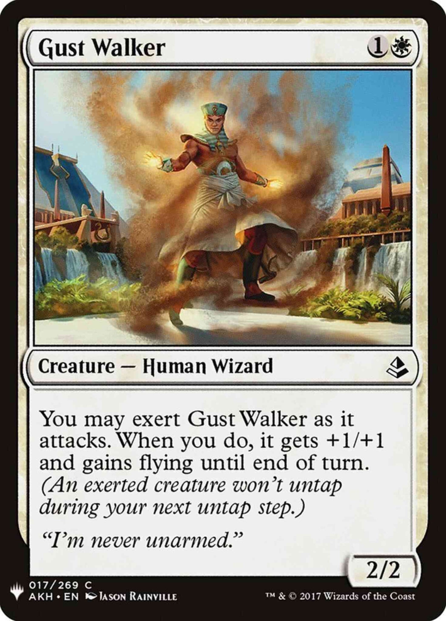 Gust Walker [AKH-17] [The List] [Non-Foil]