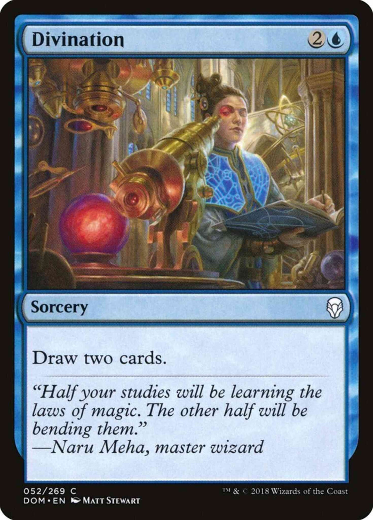 Divination [52] [Dominaria] [Non-Foil]