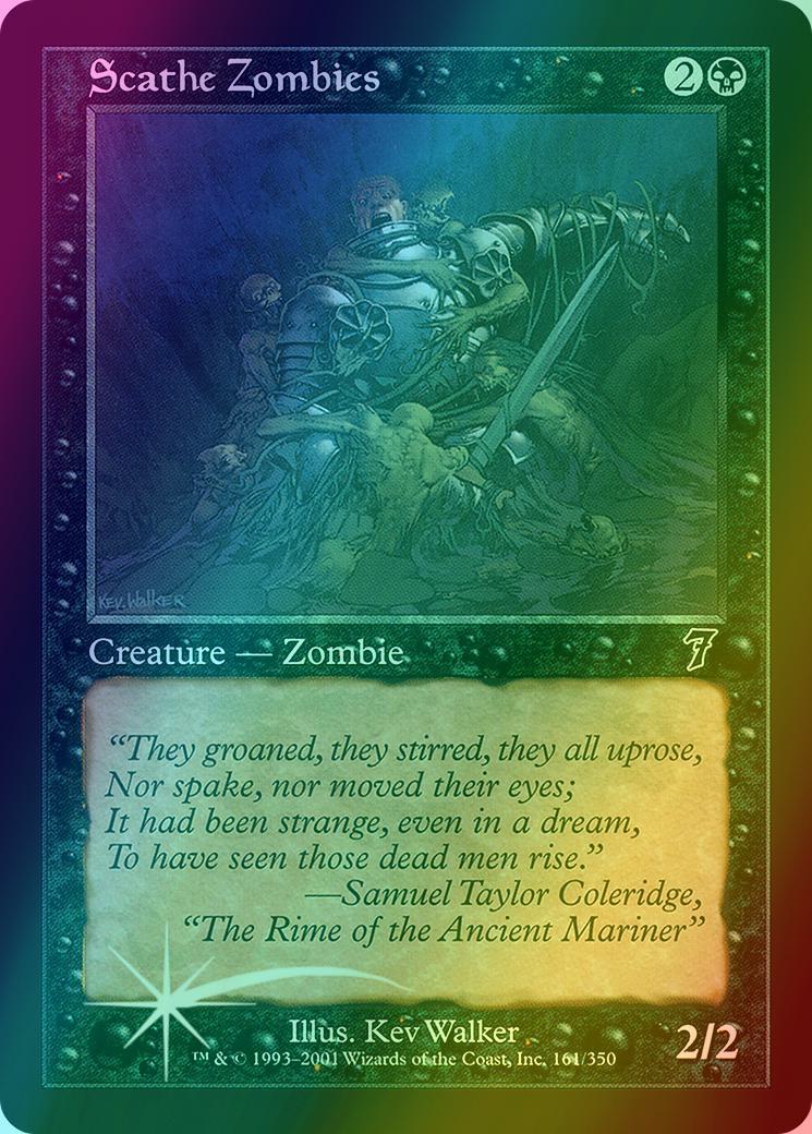 Scathe Zombies [161x] [Seventh Edition] [Foil]
