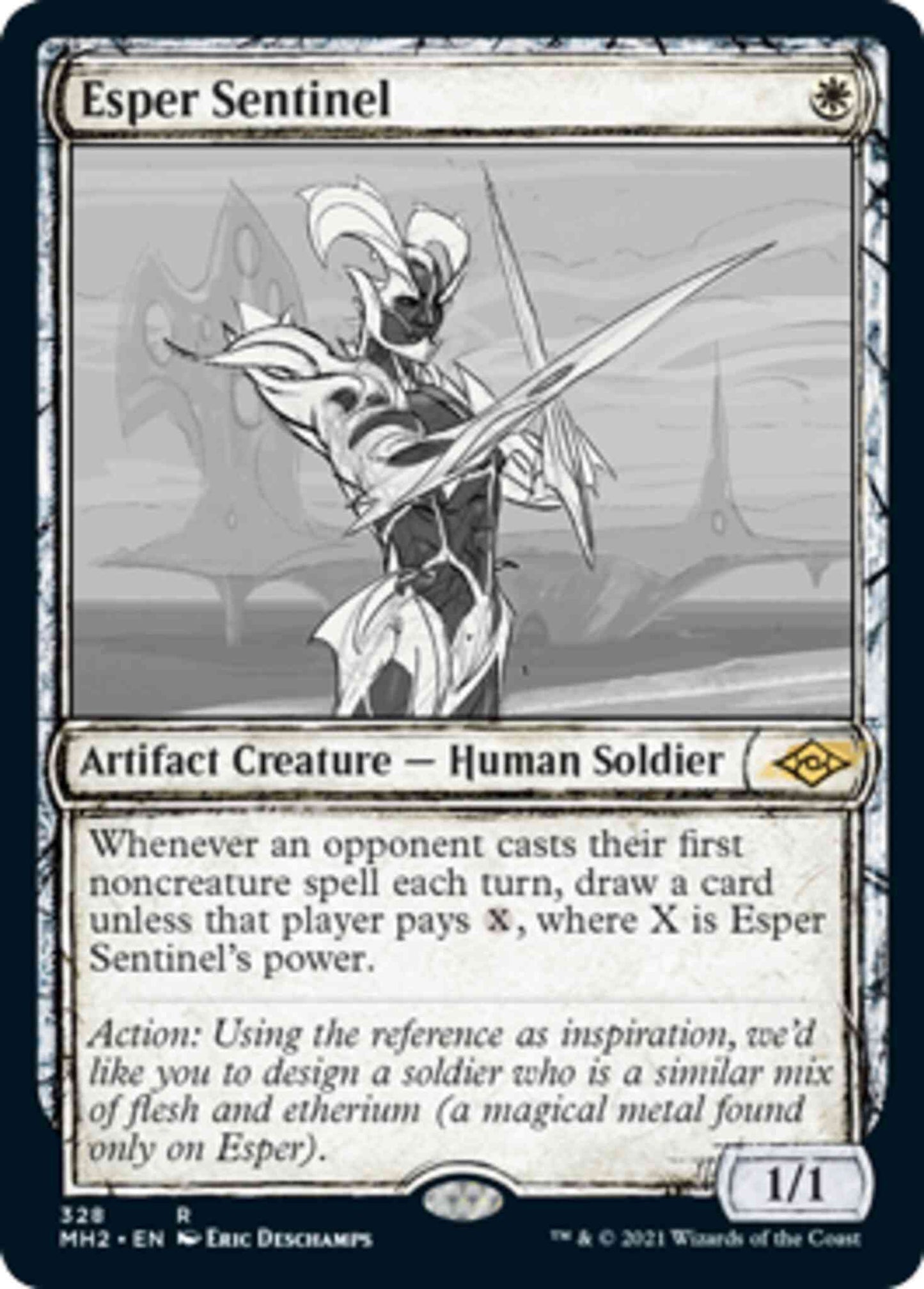 Esper Sentinel [328] [Sketch Showcase] [Modern Horizons 2] [Non-Foil]