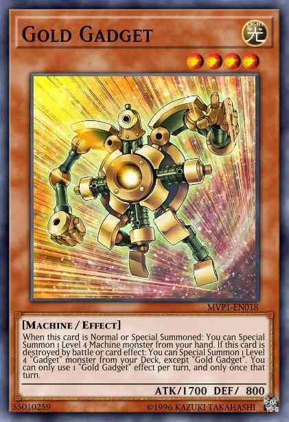 Gold Gadget - MVP1-EN018 - Ultra Rare - Unlimited