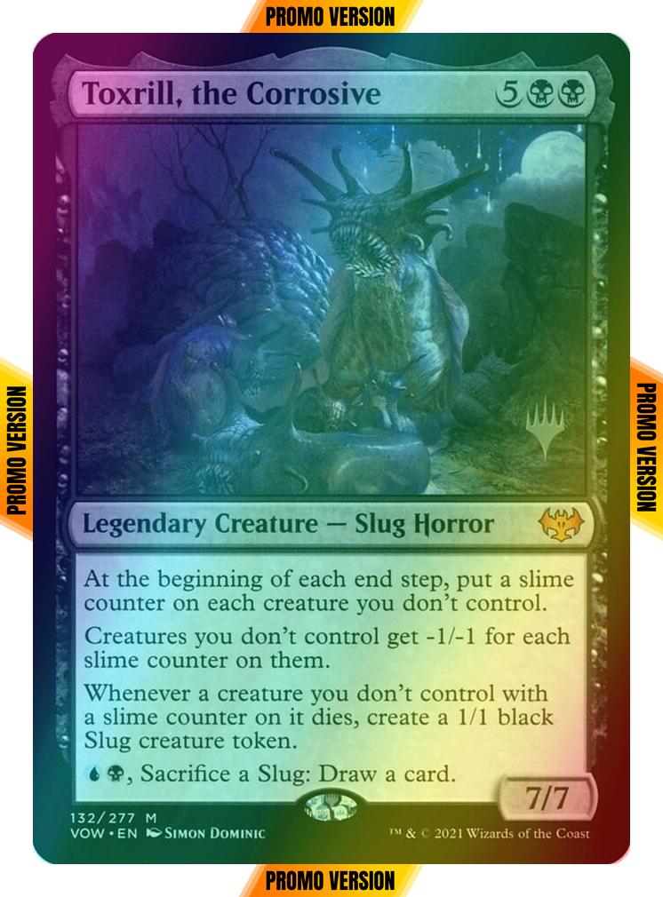 Toxrill, the Corrosive [132p] [Promo Pack] [Innistrad: Crimson Vow Promos] [Foil]