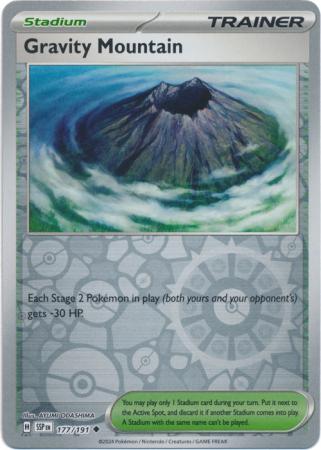 Gravity Mountain - 177/191 - Uncommon [sv08-177] [Reverse Holo]