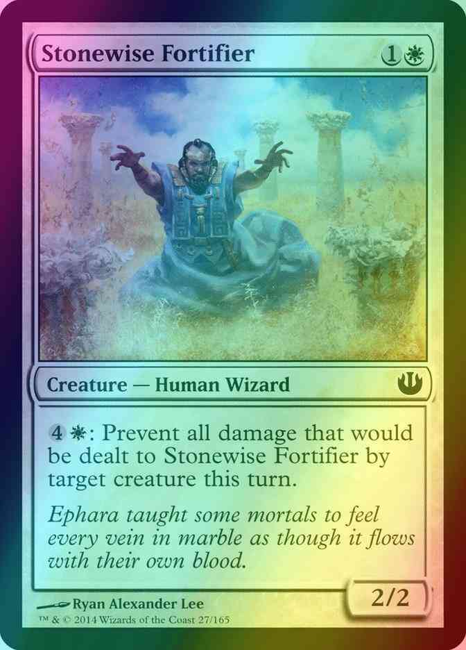 Stonewise Fortifier [27] [Journey into Nyx] [Foil]