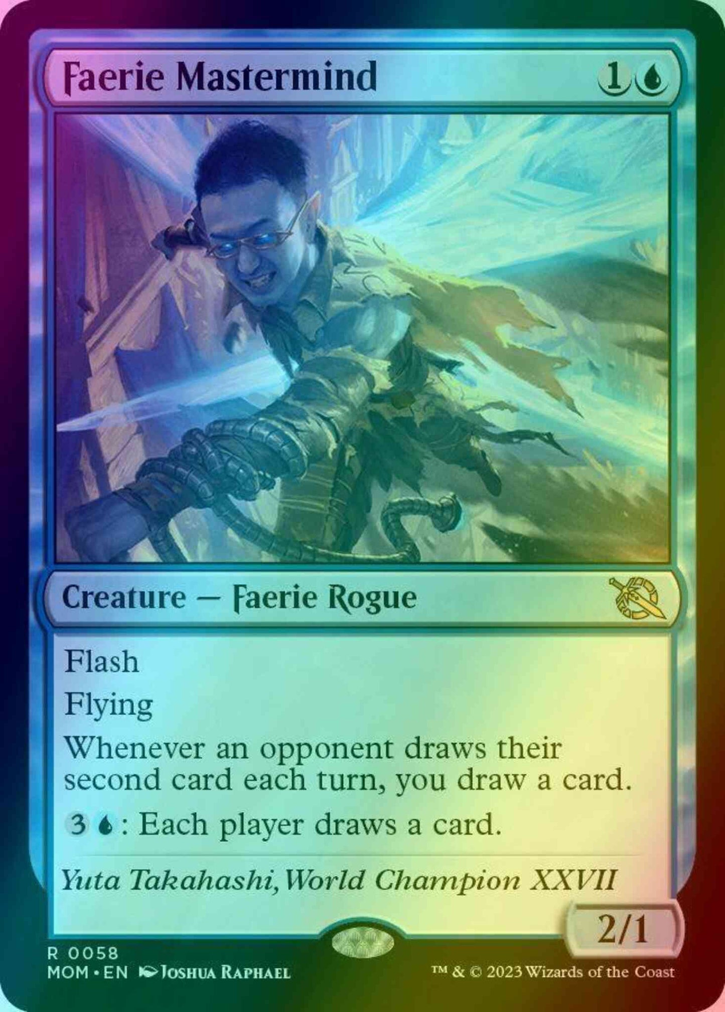 Faerie Mastermind [58] [March of the Machine] [Foil]