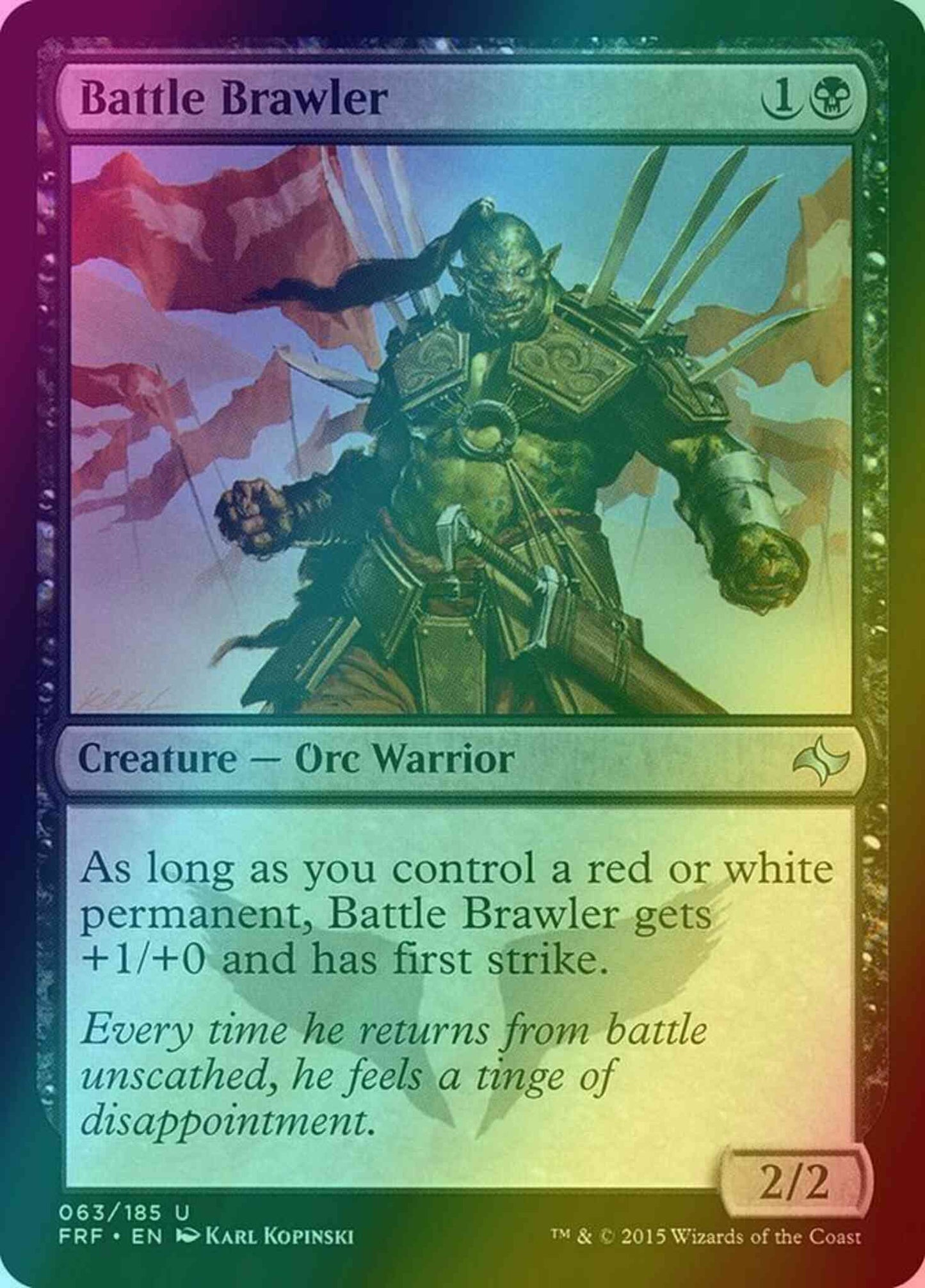 Battle Brawler [63] [Fate Reforged] [Foil]