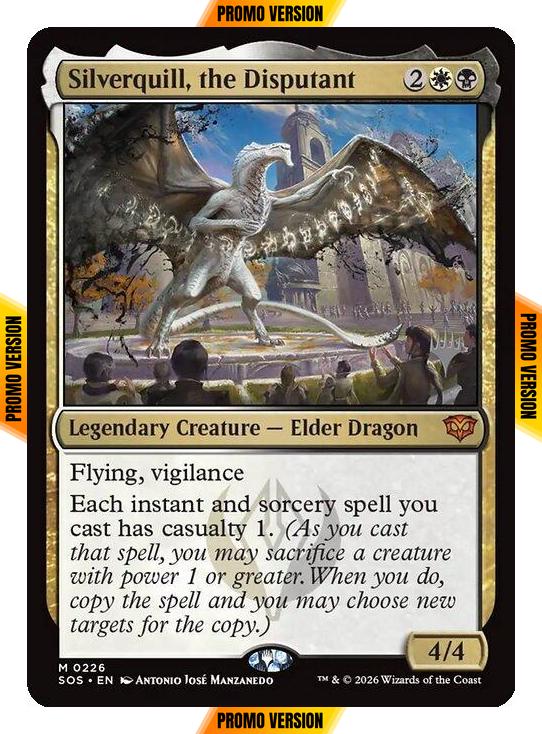 Silverquill, the Disputant [226p] [Promo Pack] [Secrets of Strixhaven Promos] [Non-Foil]