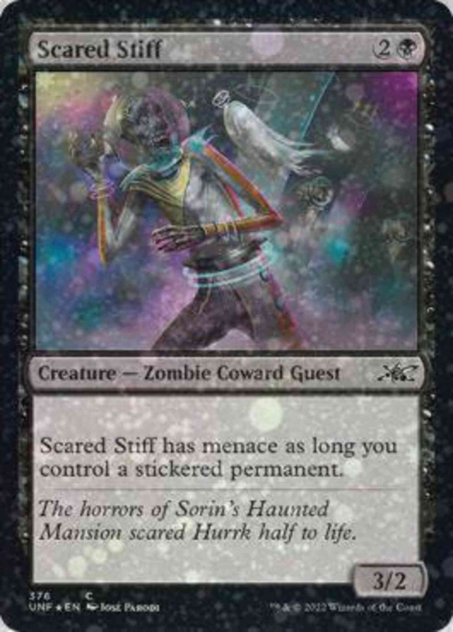 Scared Stiff [376] [Unfinity] [Galaxy Foil]