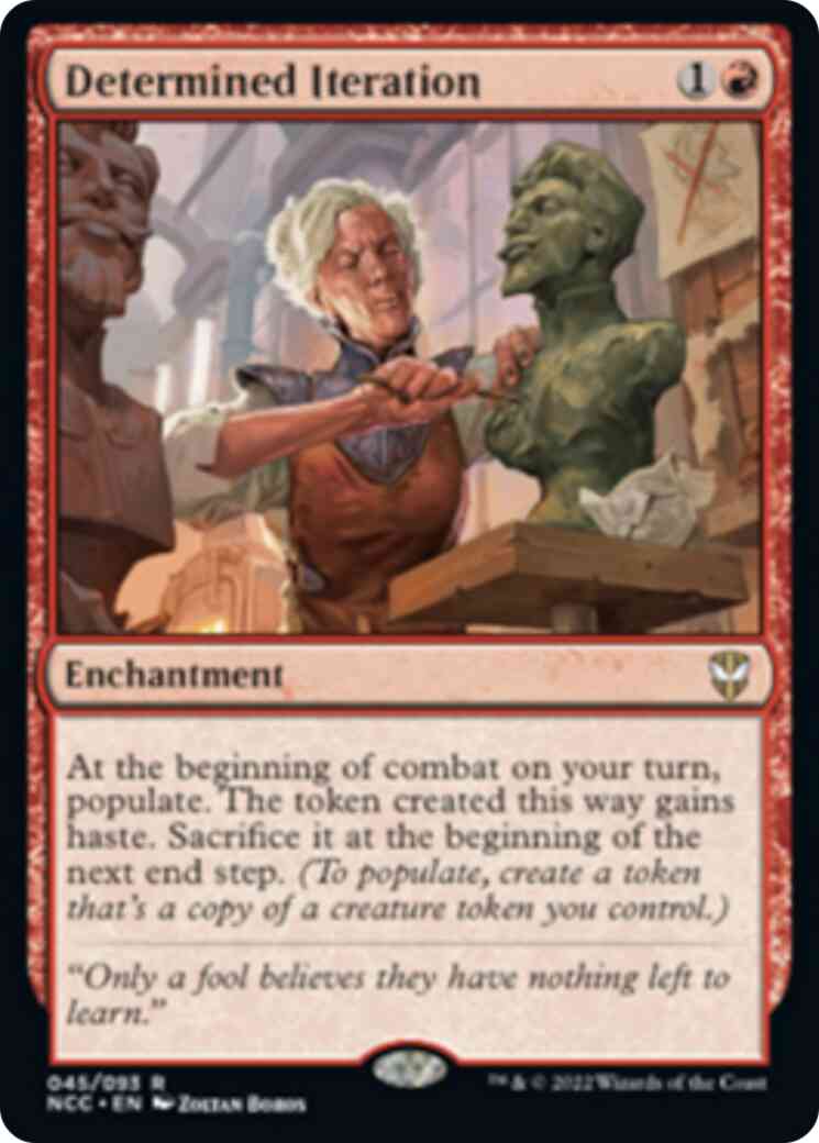 Determined Iteration [45] [Streets of New Capenna: Commander] [Non-Foil]