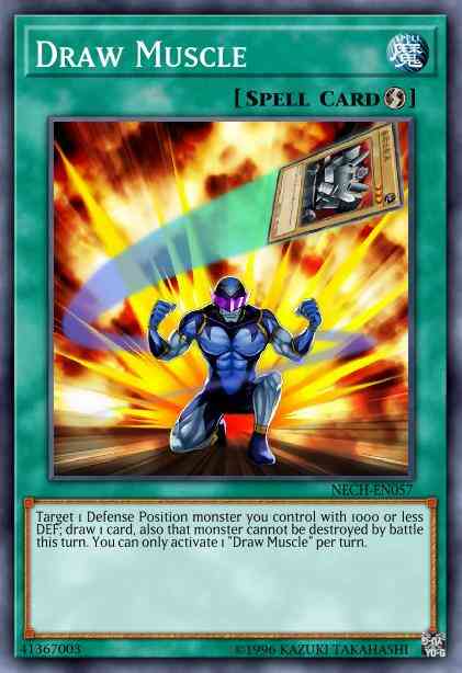Draw Muscle - MP15-EN168 - Rare - 1st Edition