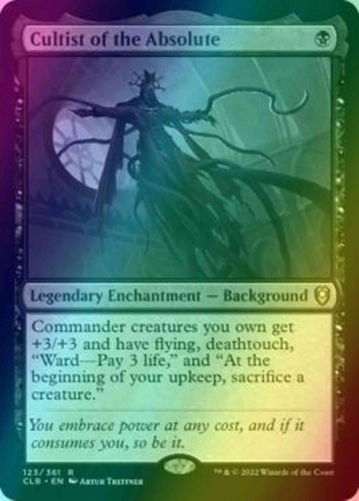 Cultist of the Absolute [123] [Commander Legends: Battle for Baldur's Gate] [Foil]