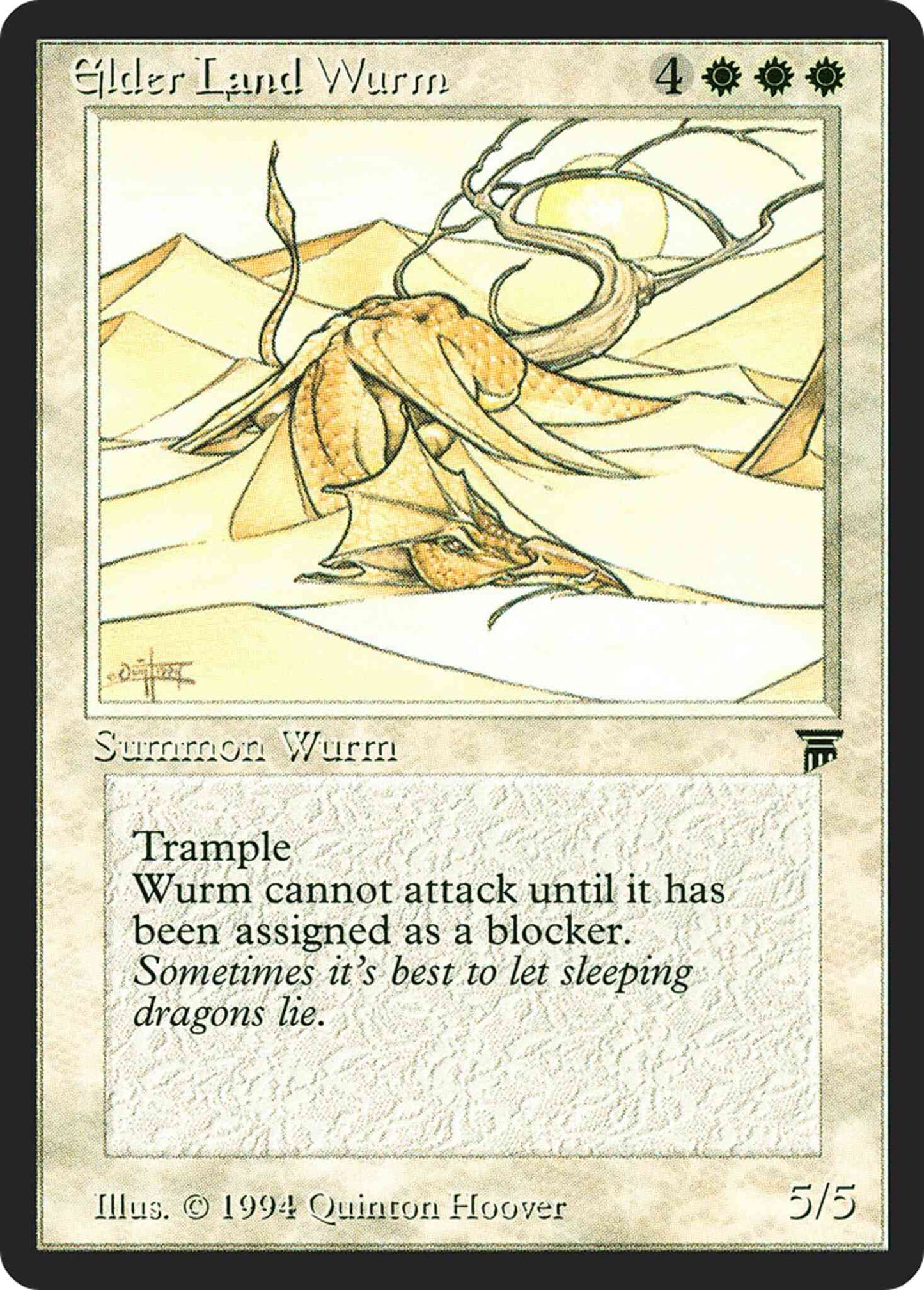 Elder Land Wurm [11] [Legends] [Non-Foil]