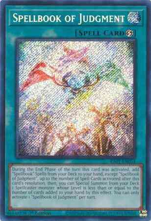 Spellbook of Judgment - RA01-EN054 - Secret Rare - 1st Edition