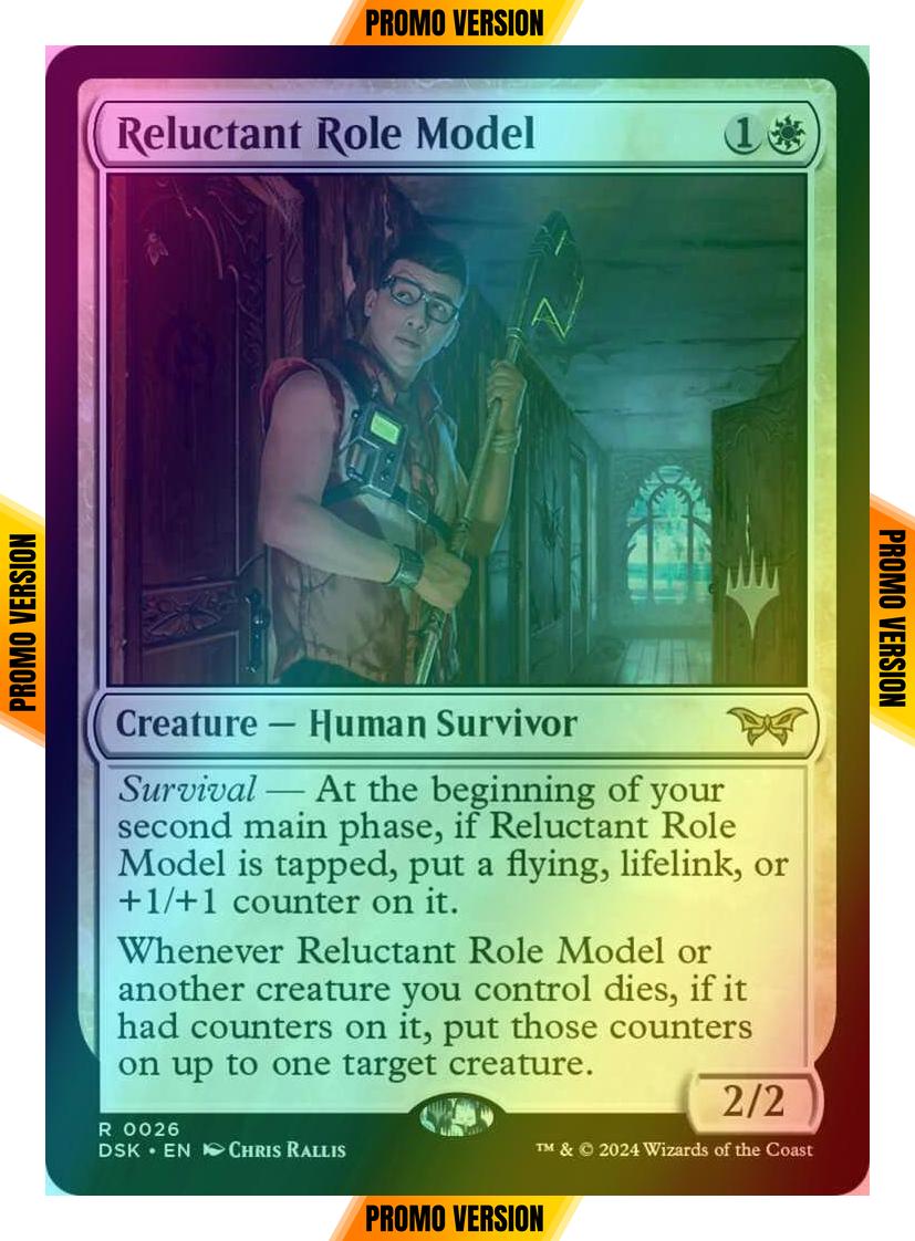 Reluctant Role Model [26p] [Promo Pack] [Duskmourn: House of Horror: Promos] [Foil]