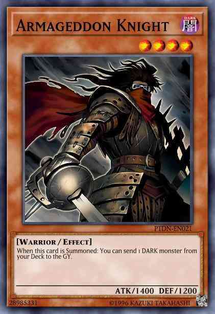 Armageddon Knight - TU01-EN011 - Rare - Unlimited