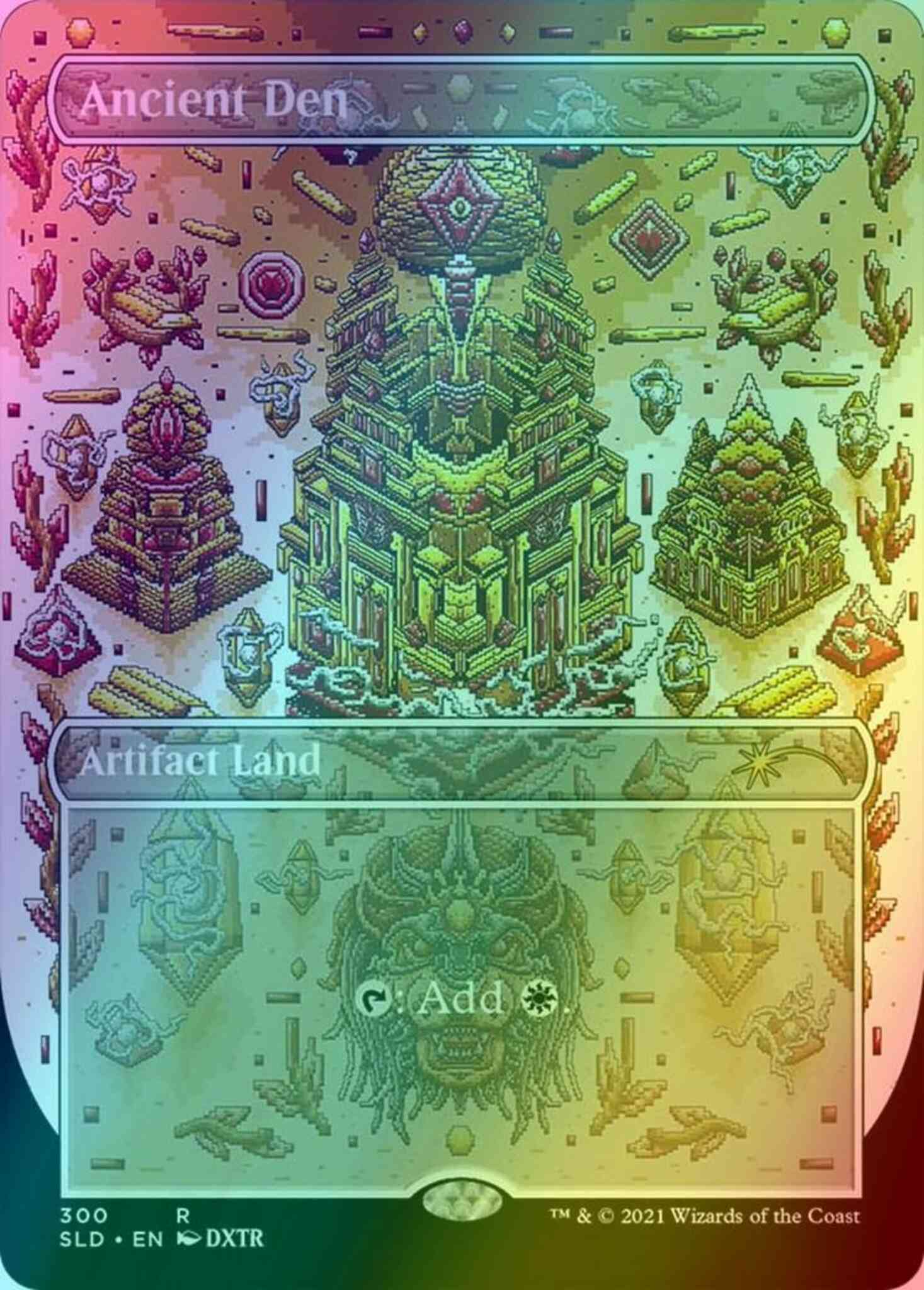 Ancient Den [0300] [Borderless] [Mirrodinsanity] [Secret Lair Drop