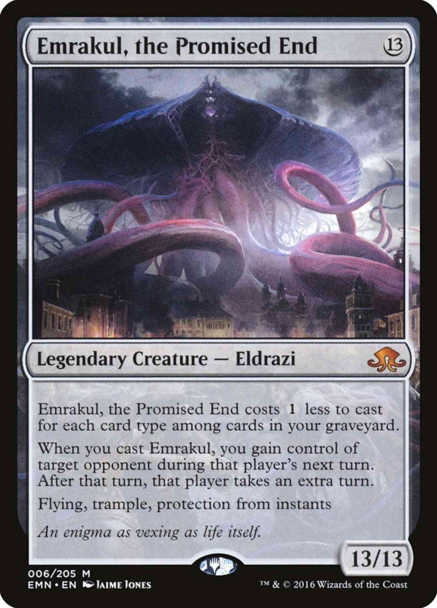 Emrakul, the Promised End [6] [Eldritch Moon] [Non-Foil]