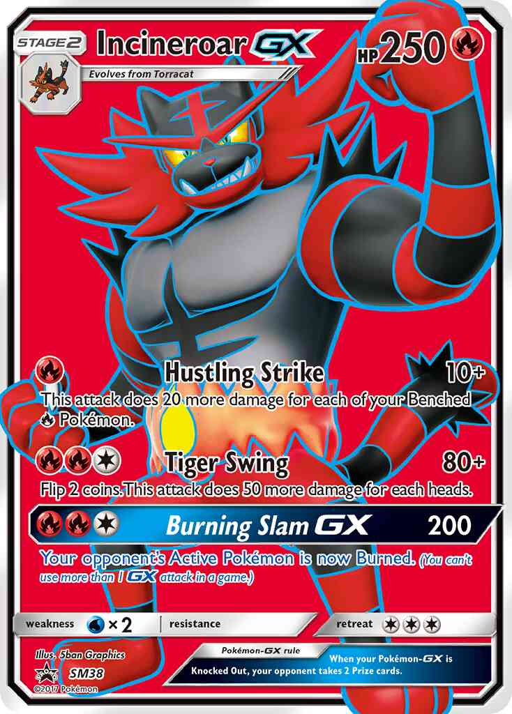 Incineroar-GX - SM38 - Promo [smp-SM38] [Ultra]