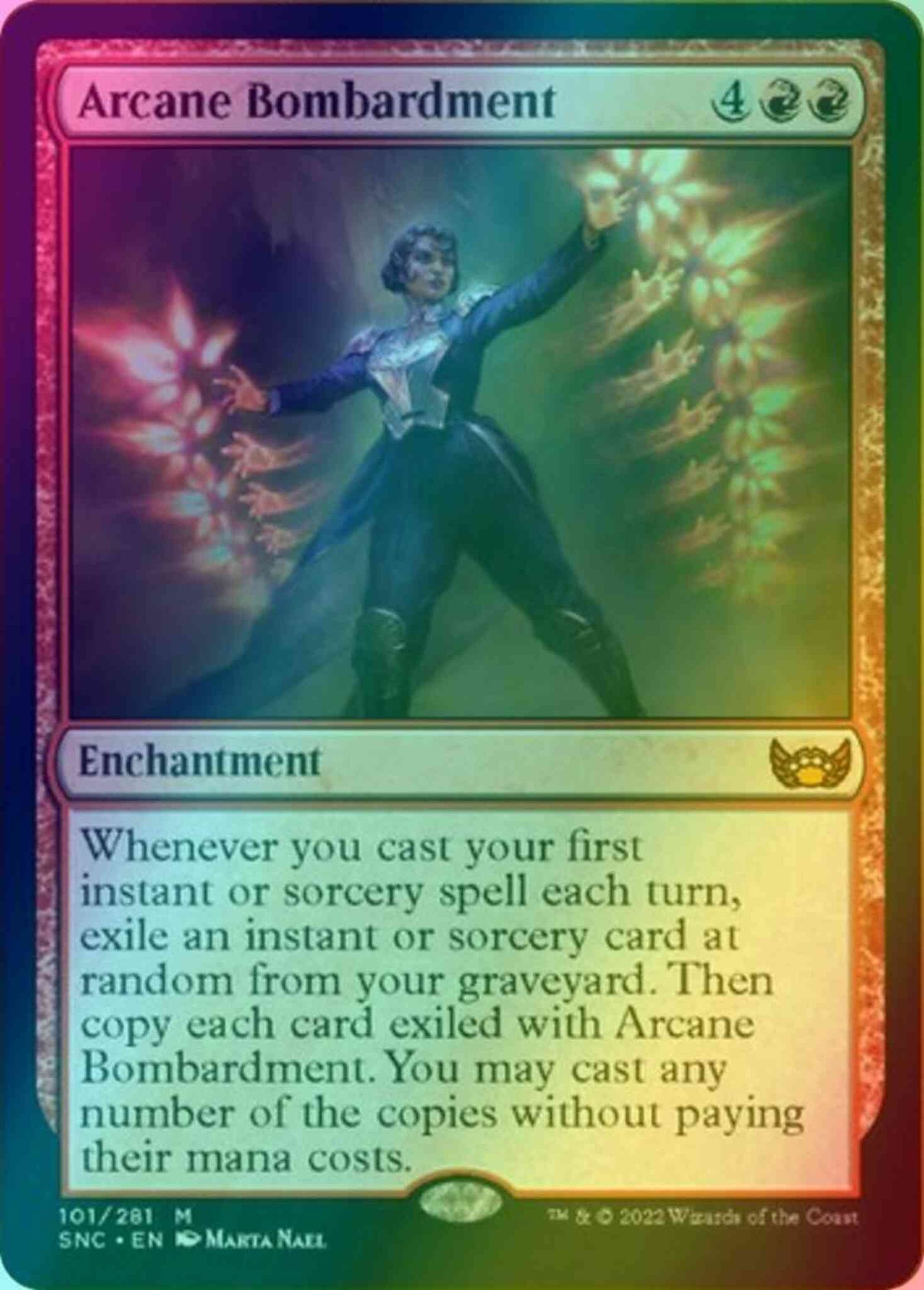 Arcane Bombardment [101] [Streets of New Capenna] [Foil]