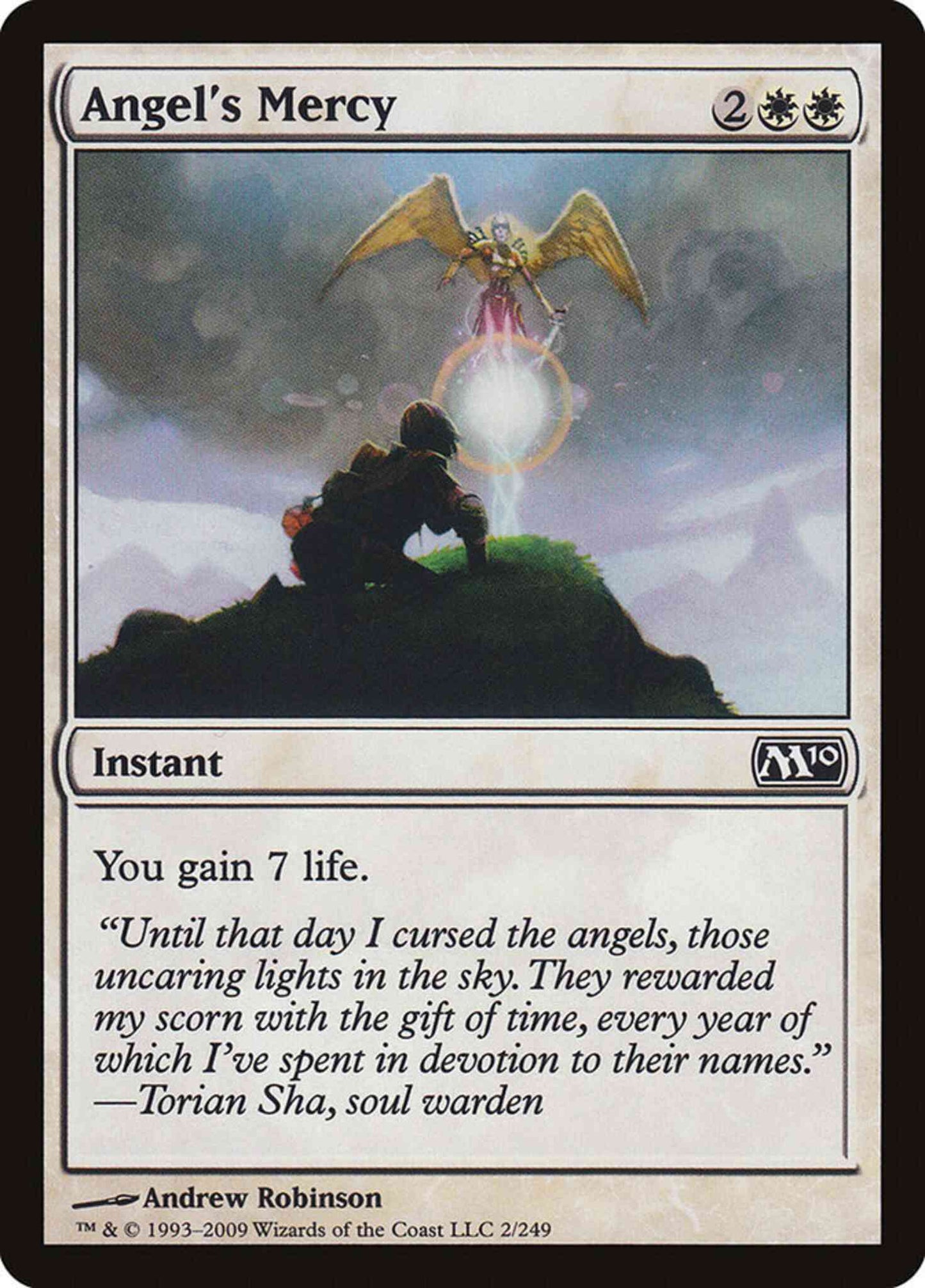 Angel's Mercy [Magic 2010] [Non-Foil]
