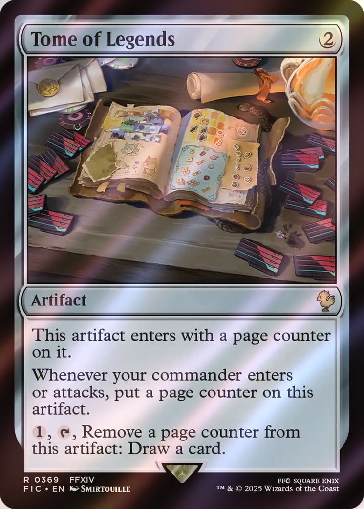 Tome of Legends [369] [FINAL FANTASY: Commander] [Surge Foil]