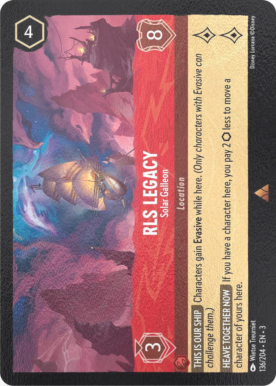 RLS Legacy - Solar Galleon - 136/204 [Into the Inklands] [Cold Foil]