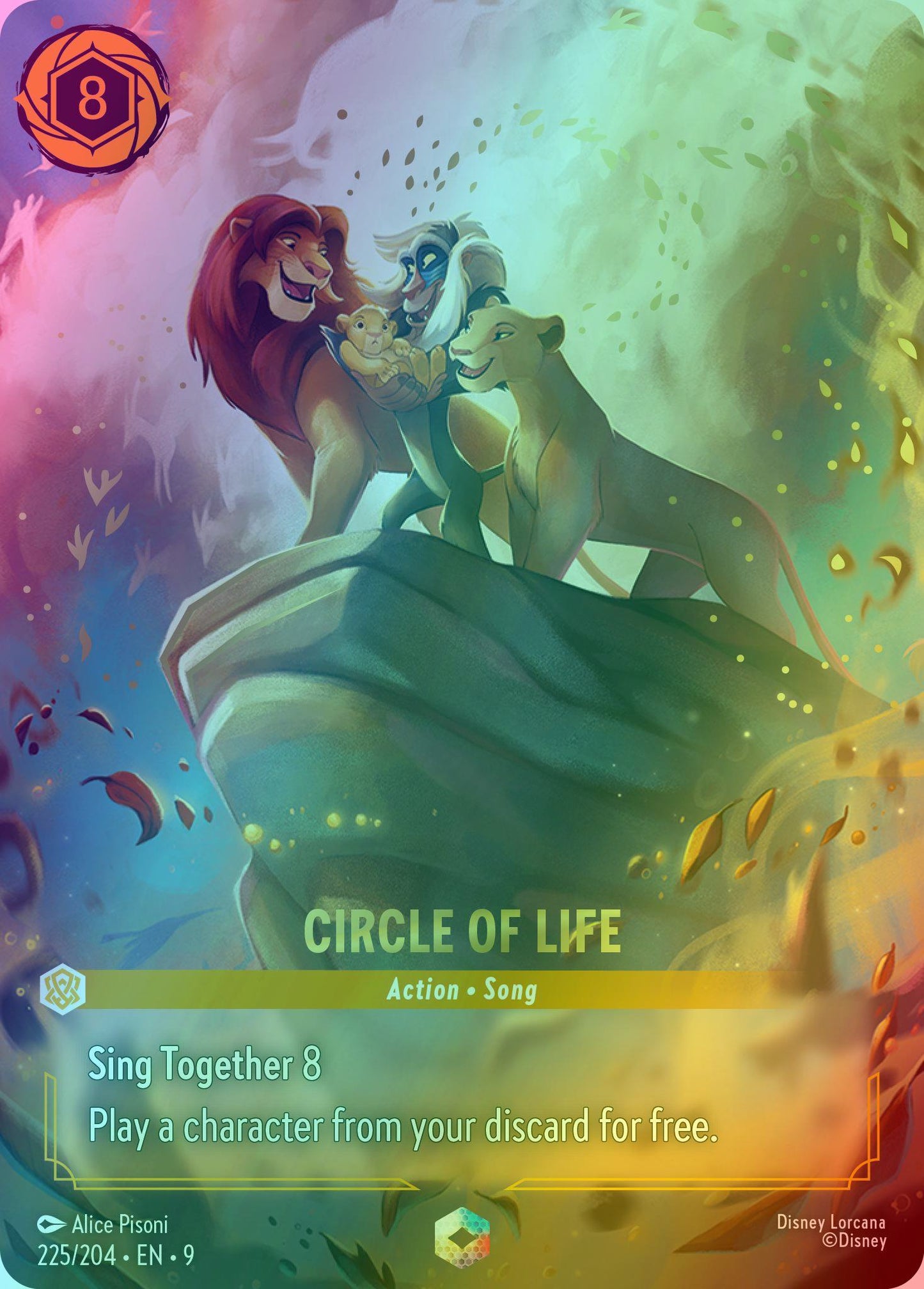 Circle of Life (Enchanted) - 225/204 [Fabled] [Holofoil]
