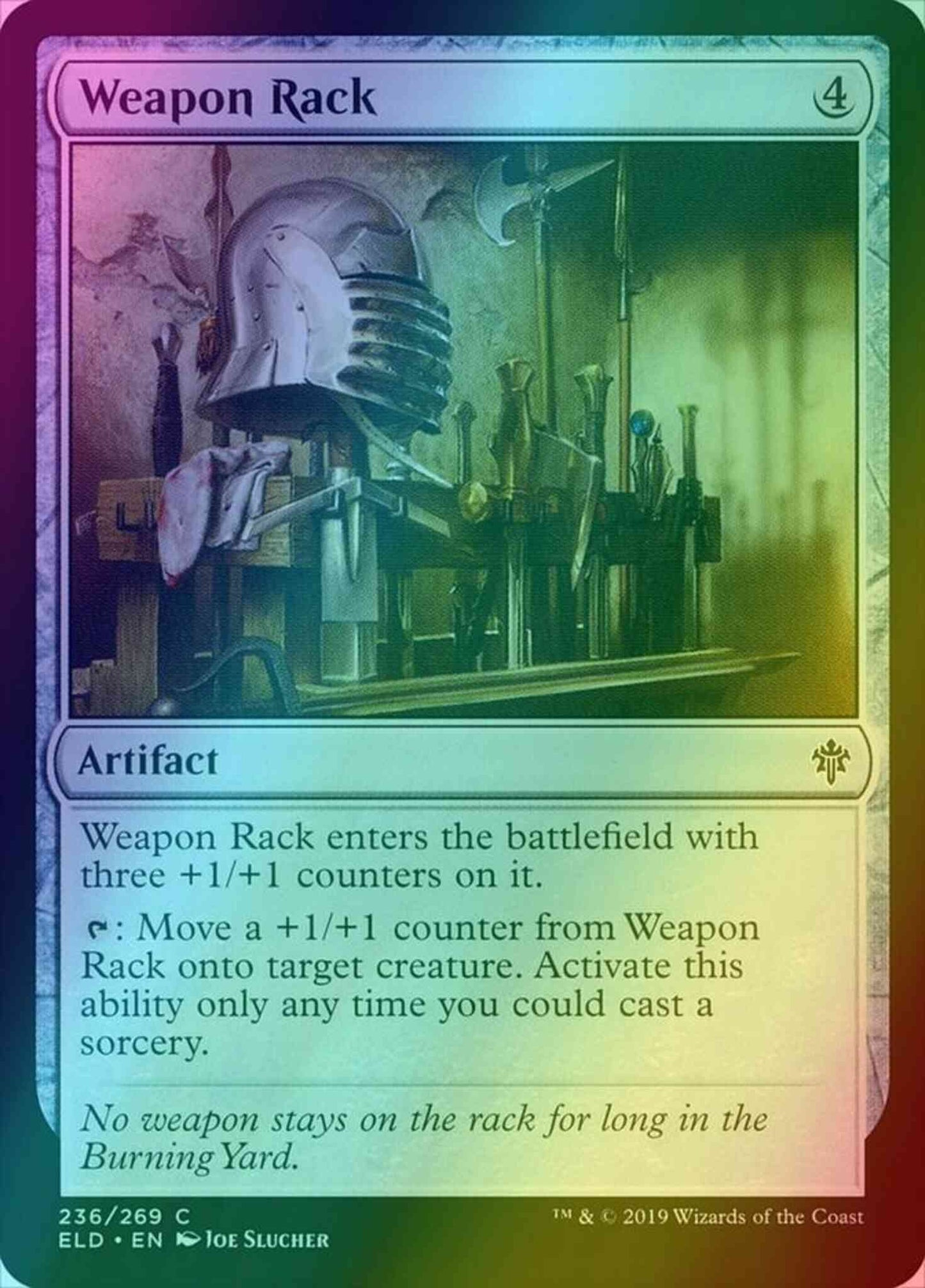 Weapon Rack [236] [Throne of Eldraine] [Foil]