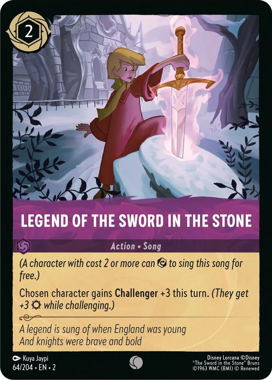 Legend of the Sword in the Stone - 64/204 [Rise Of The Floodborn] [Non-Foil]