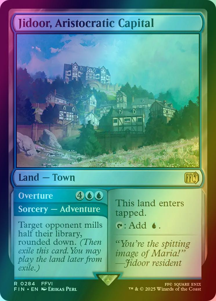 Jidoor, Aristocratic Capital // Overture [284] [FINAL FANTASY] [Foil]