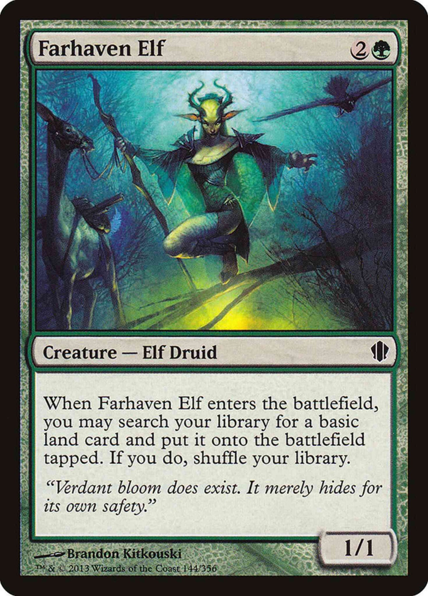 Farhaven Elf [144] [Commander 2013] [Non-Foil]