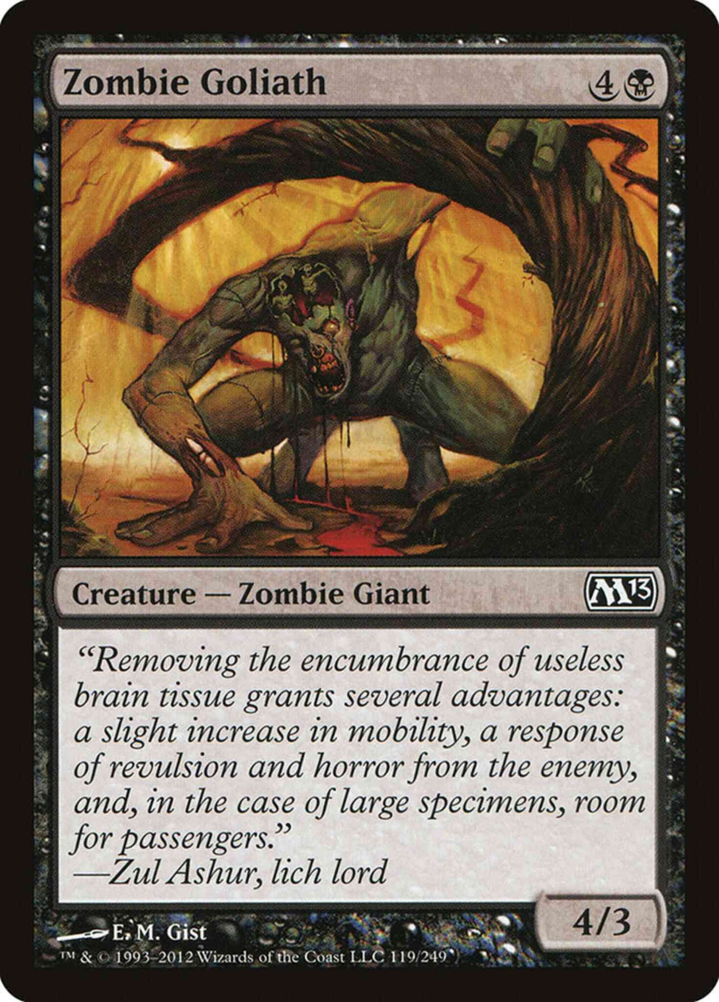 Zombie Goliath [119] [Magic 2013] [Non-Foil]