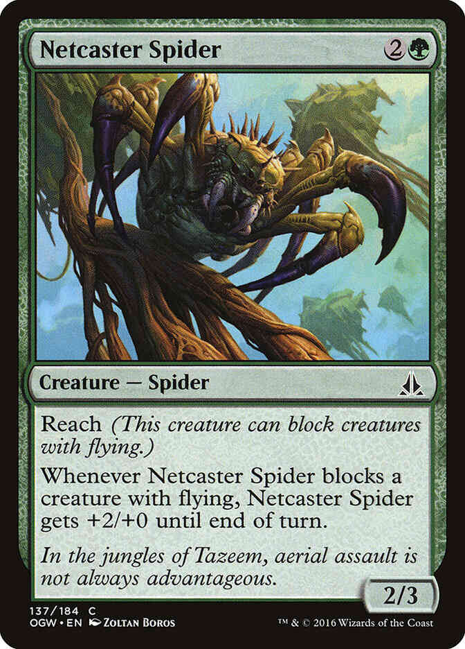Netcaster Spider [137] [Oath of the Gatewatch] [Non-Foil]