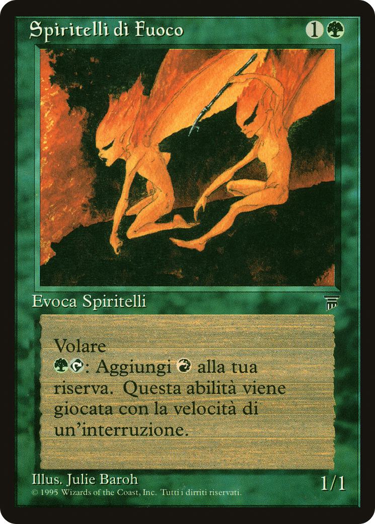 Fire Sprites - Italian [186] [Legends: Italian] [Non-Foil]