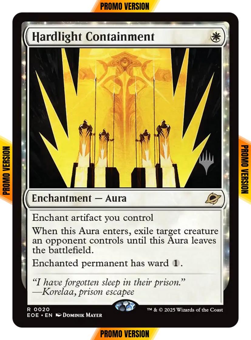 Hardlight Containment [20p] [Promo Pack] [Edge of Eternities: Promos] [Non-Foil]