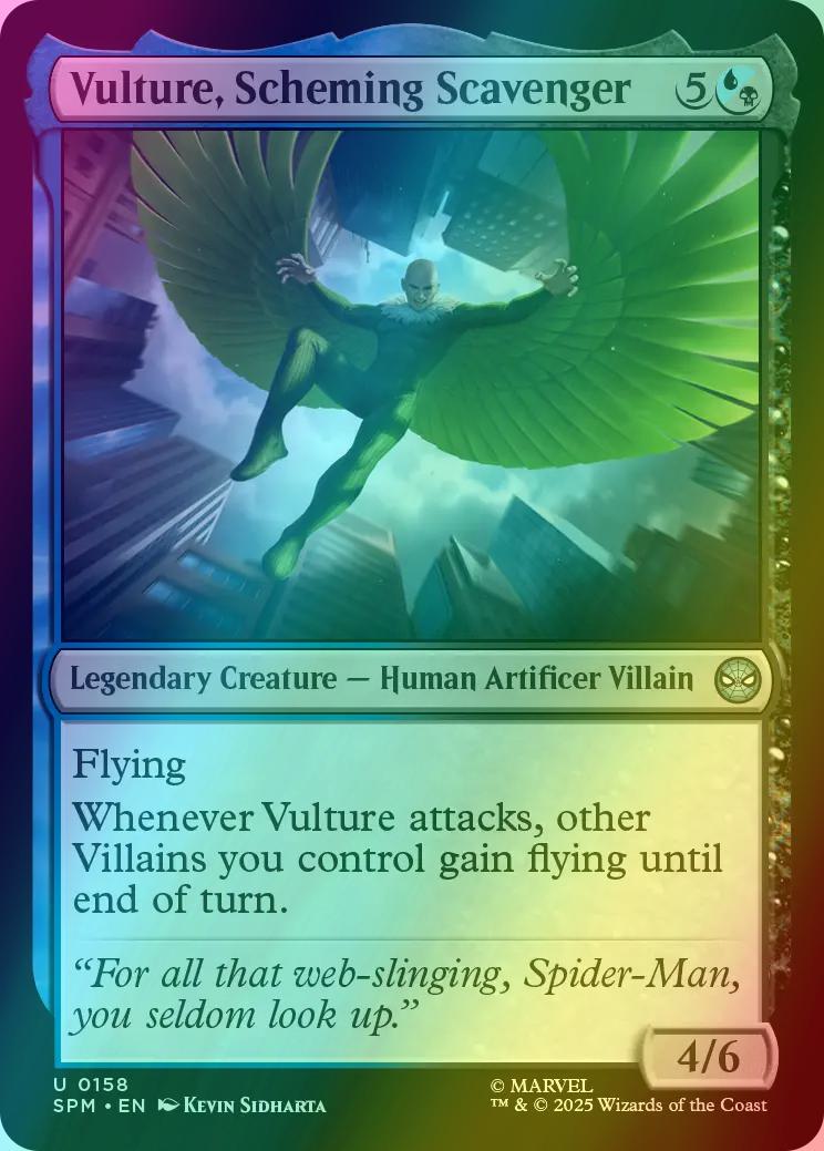 Vulture, Scheming Scavenger [158] [Marvel's Spider-Man] [Foil]