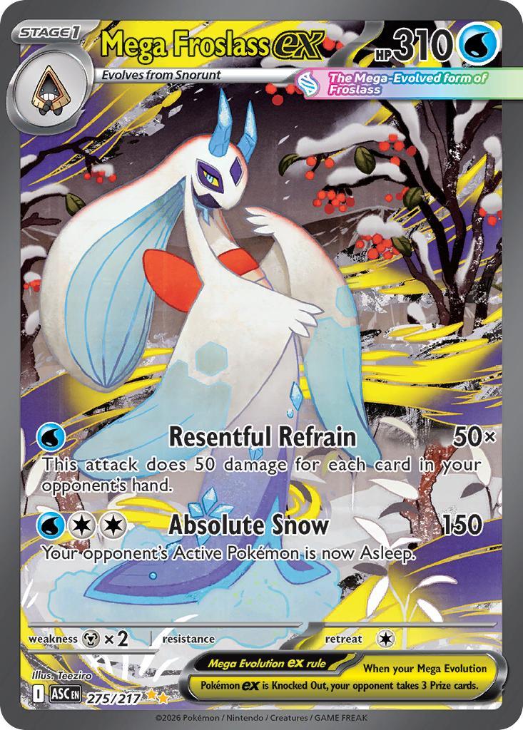Mega Froslass ex - 275/217 - Special Illustration Rare [me025-275] [Ultra]