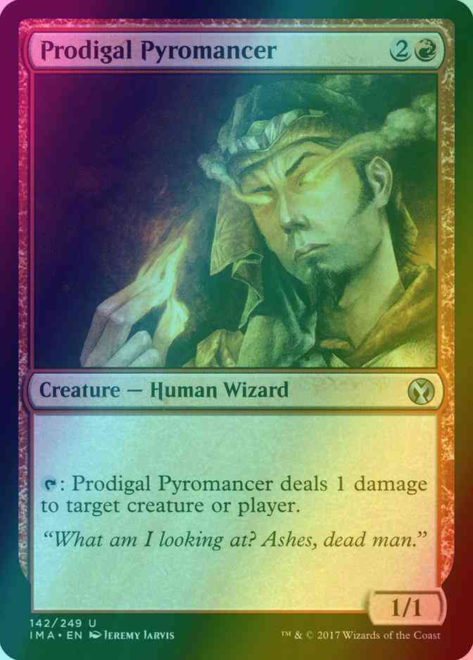 Prodigal Pyromancer [142] [Iconic Masters] [Foil]