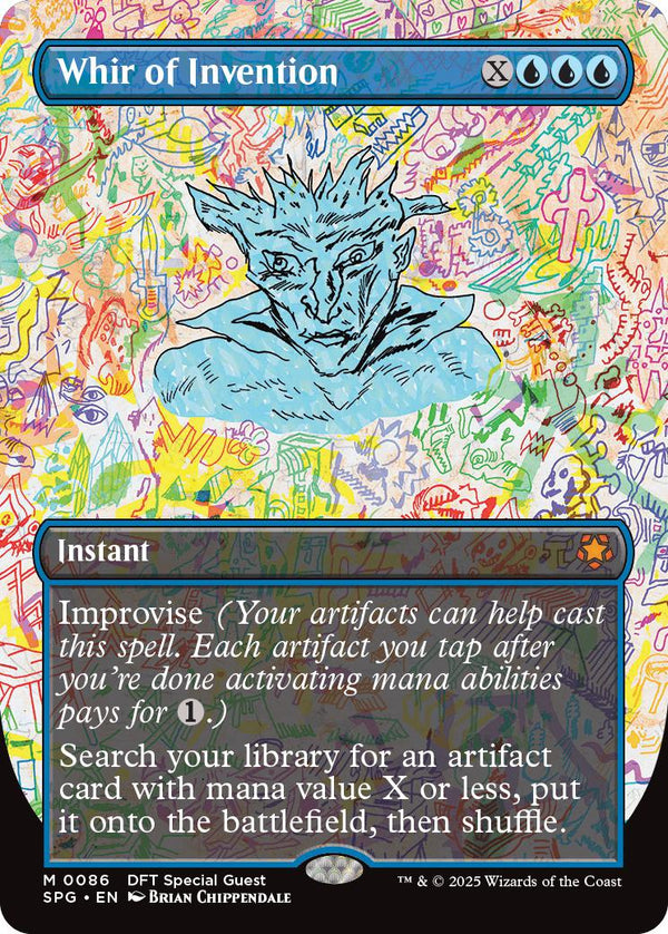 Whir of Invention [86] [Borderless] [Special Guests] [Non-Foil]