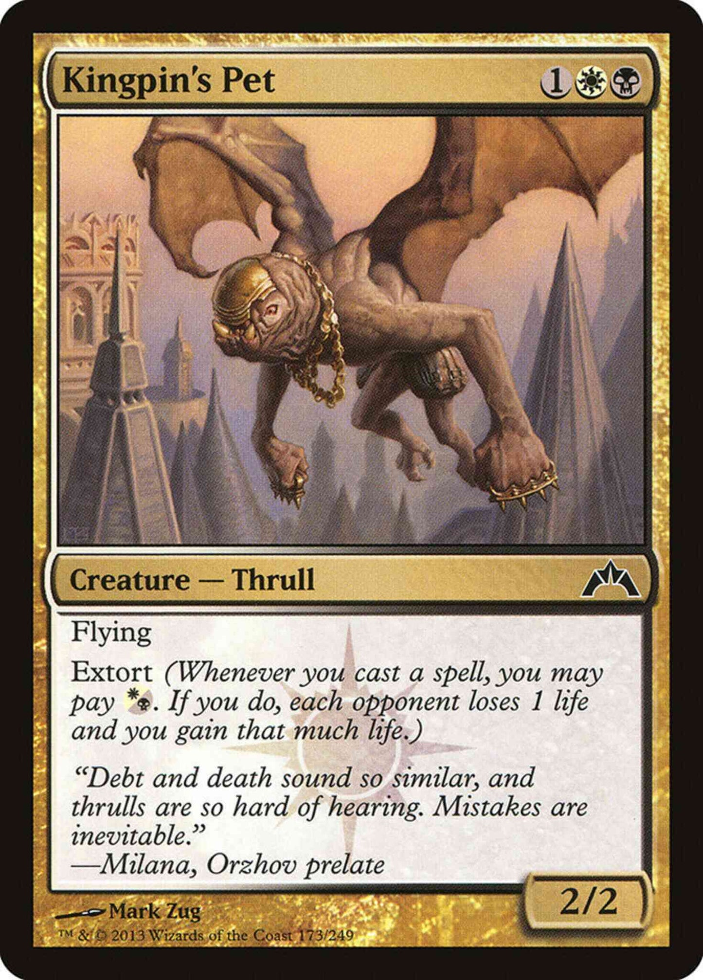 Kingpin's Pet [173] [Gatecrash] [Non-Foil]