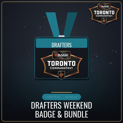 Drafters Weekend Badge & Bundle