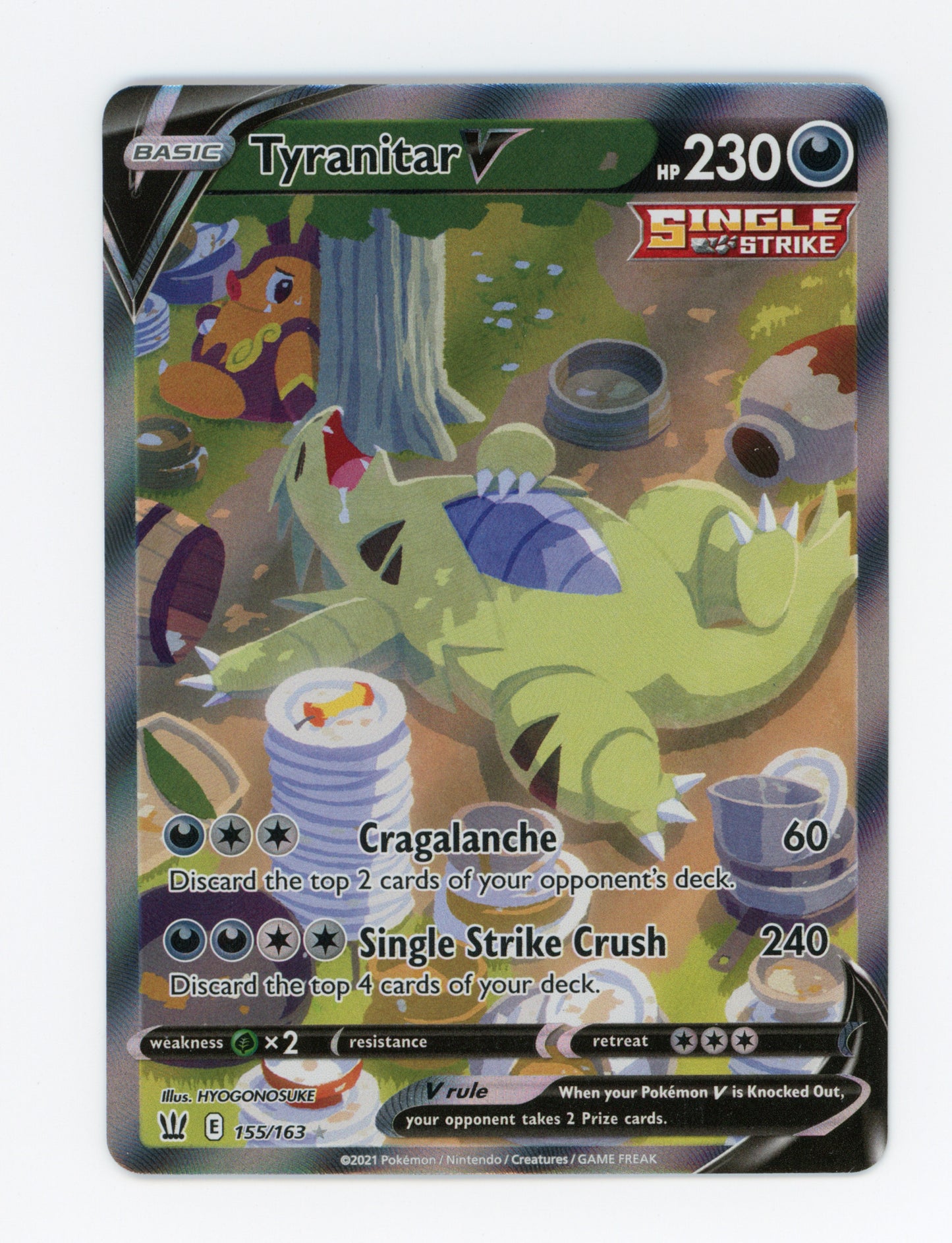 Tyranitar V — Rare Ultra — ID 17201