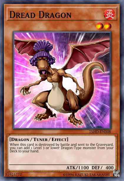 Dread Dragon - TSHD-EN008 - Rare - 1st Edition