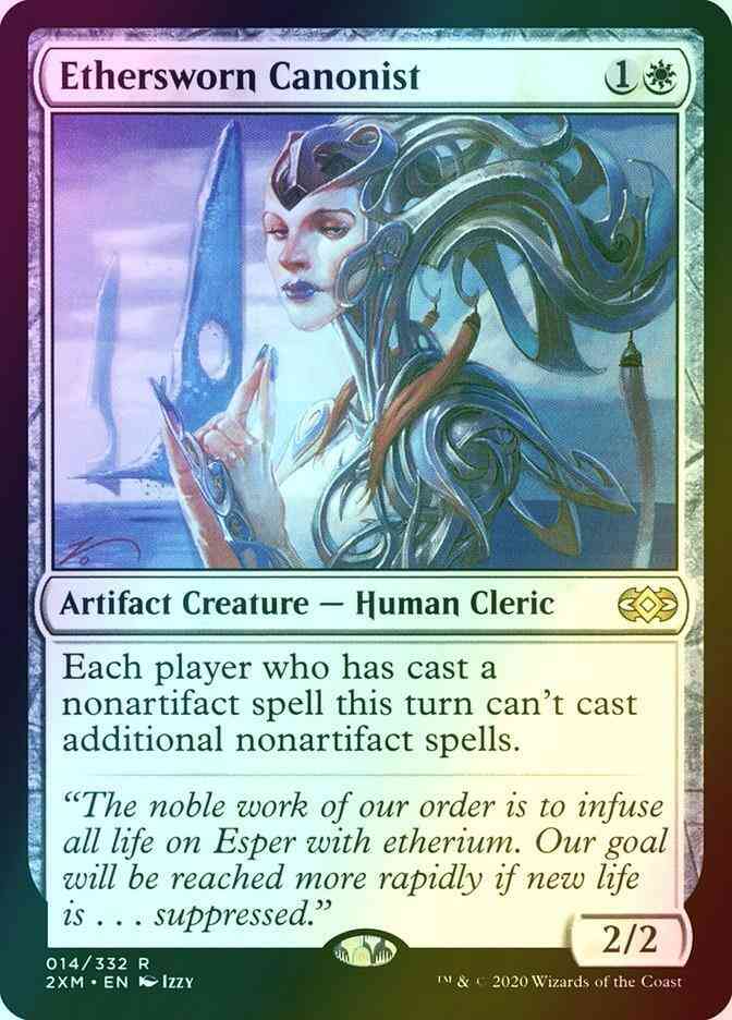 Ethersworn Canonist [14] [Double Masters] [Foil]