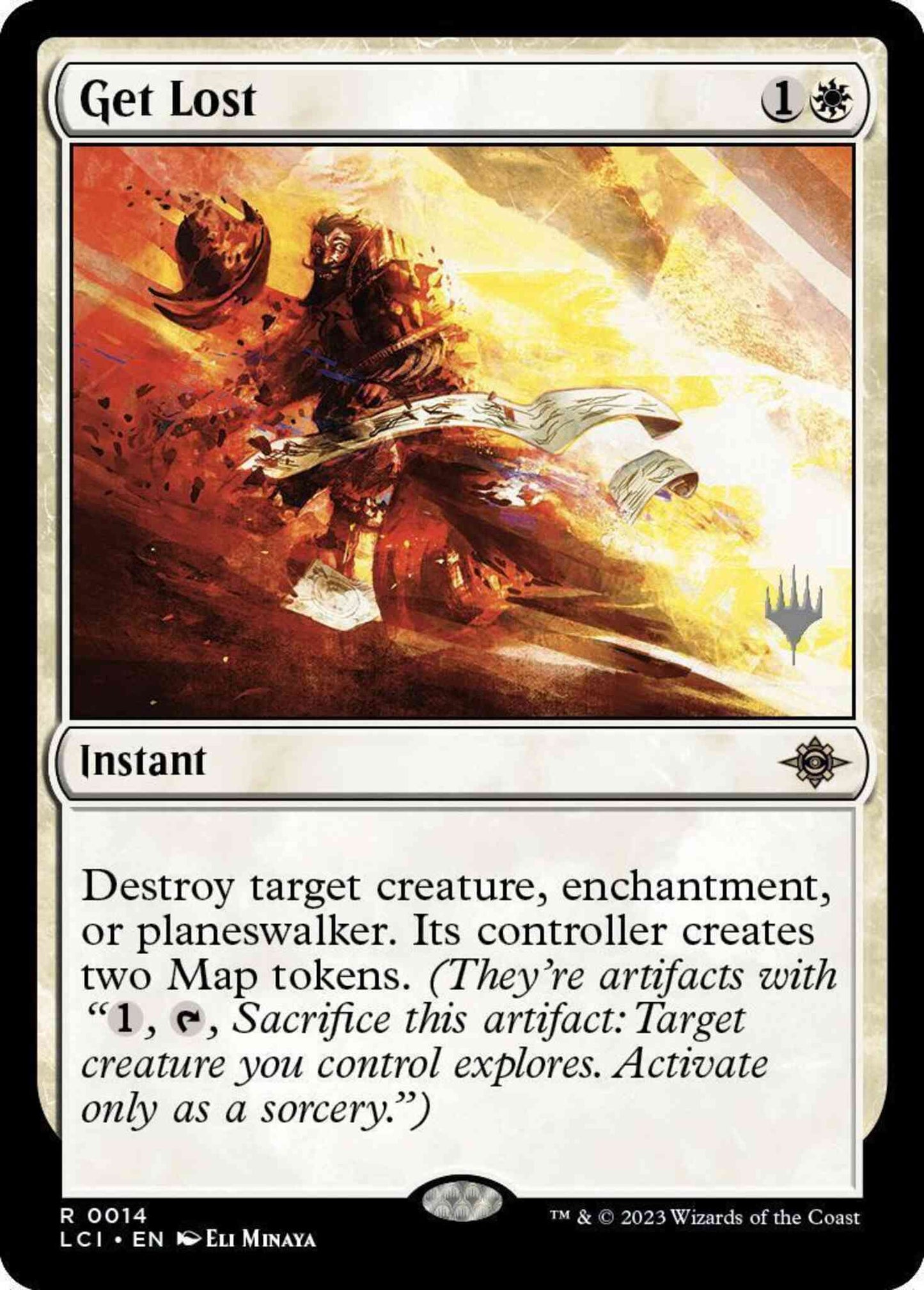 Get Lost [14p] [Promo Pack] [The Lost Caverns of Ixalan: Promos] [Non-Foil]